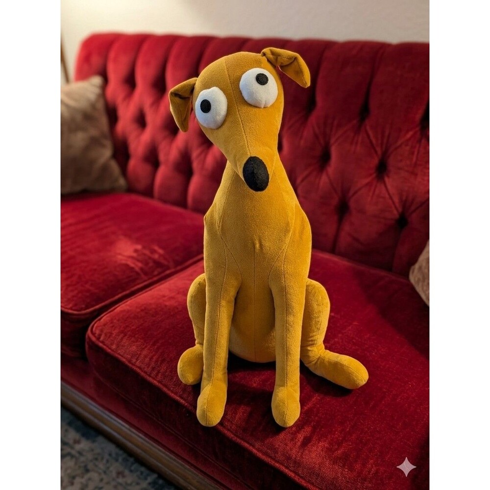 Universal Studios The Simpsons Santa Little Helper Dog 22" HUGE Plush Stuffed